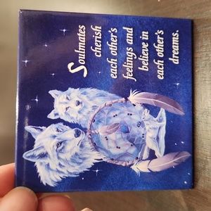 Jody Bergsma magnet "Soulmates" nwt